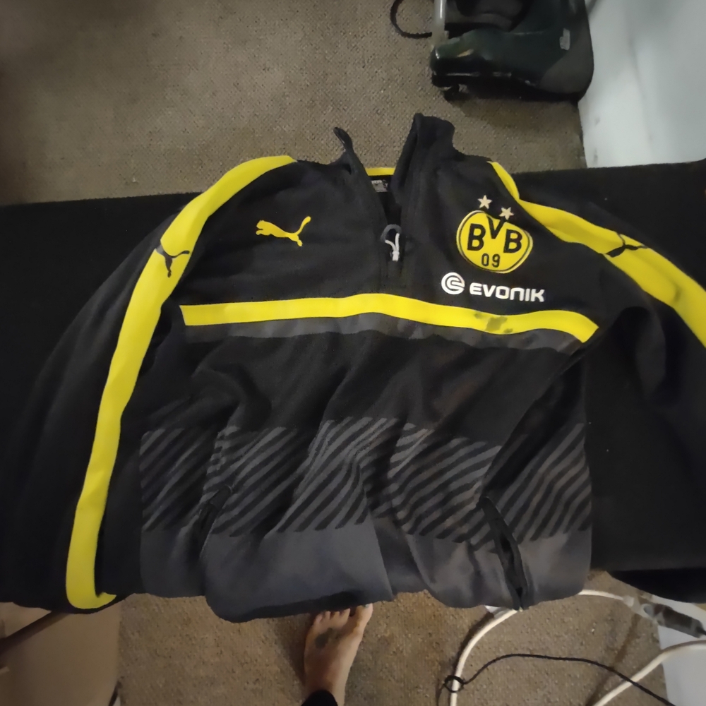 Puma BVB Black and Yellow Jacket